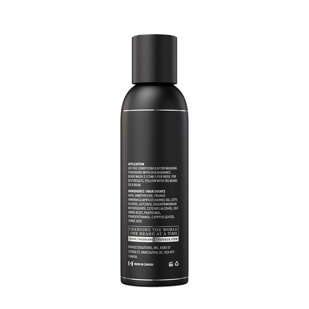 The Beard Struggle - Marksman's Beard Conditioner - Viking Storm, Silver Collection - Nourish, Softens, & Strengthens Beard - Radiance Beard Conditioner for Men (8 Fl oz)