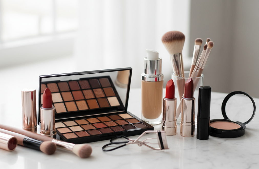 real photo of makeup